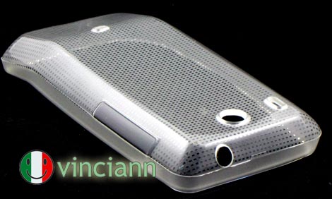   back cover resistente LINEAELEGANZA bianca per HTC G3 Hero