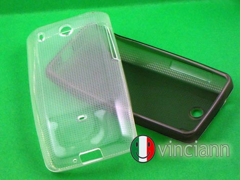   back cover resistente LINEAELEGANZA bianca per HTC G3 Hero